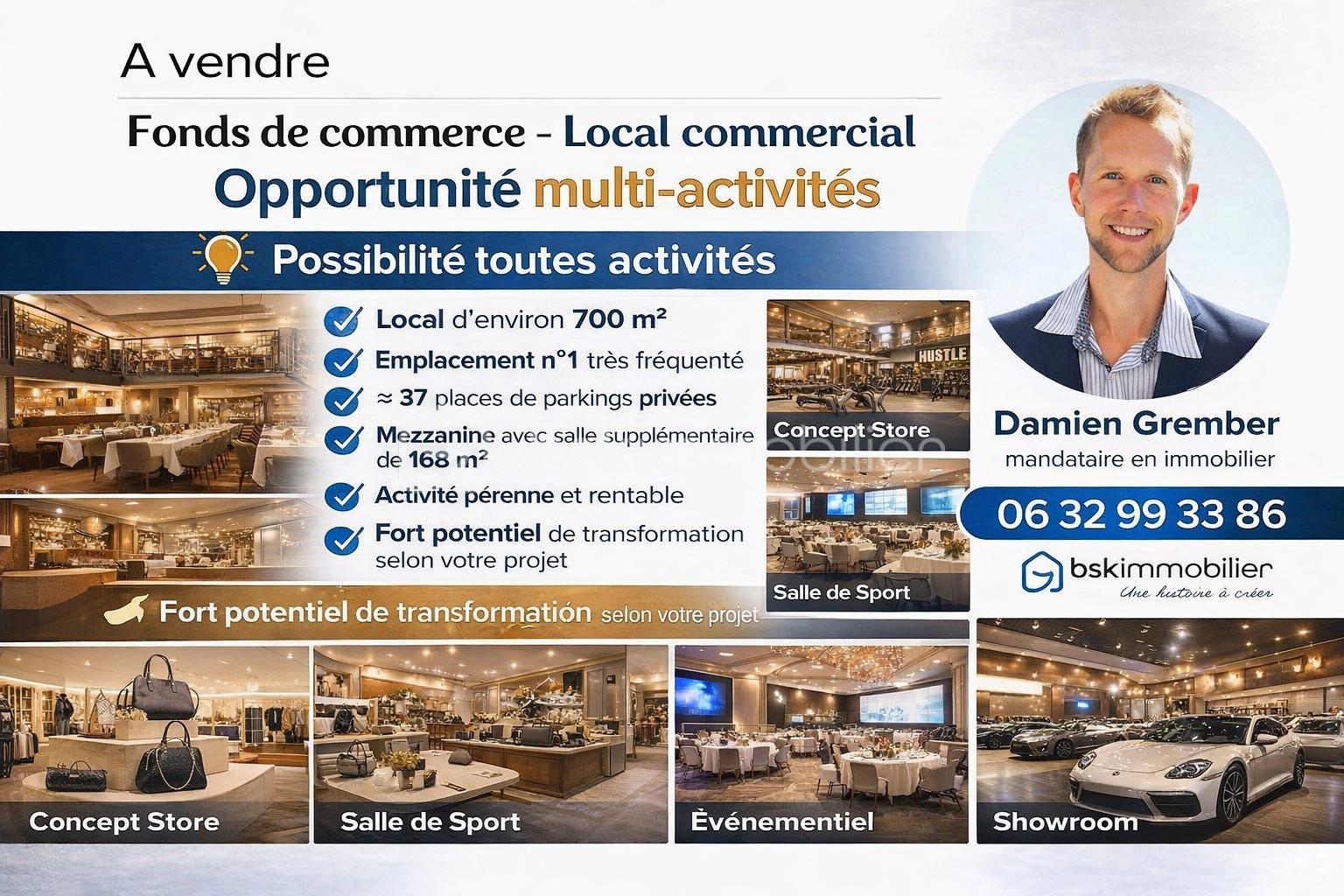 Fonds de commerce à Agde