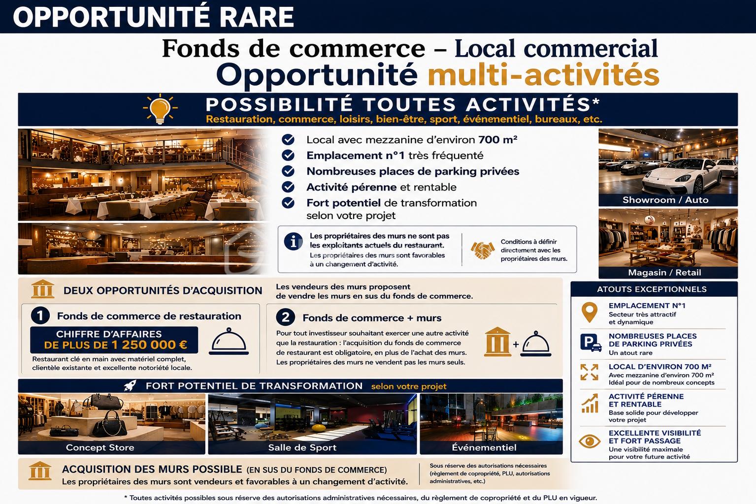 Fonds de commerce à Agde